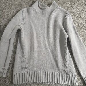 Vintage inspired JCREW Women's 1988 rollneck™ Cotton Heavy Cable Knit Sz.S